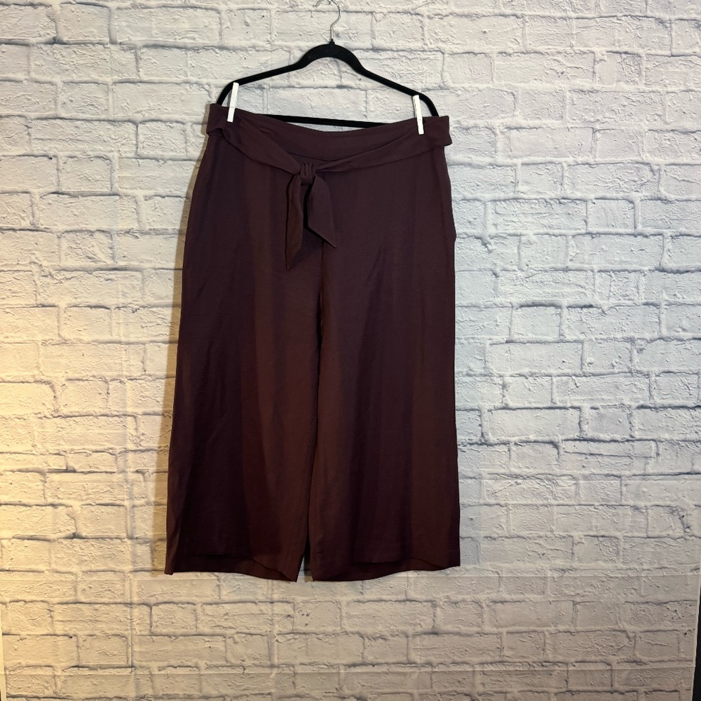 Leith Women's Wide Leg Cropped Pants